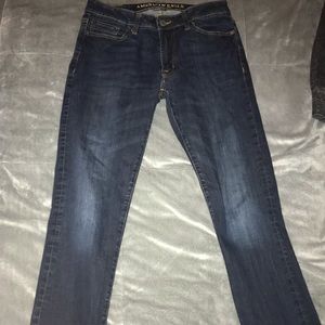 American Eagle Slim Jeans Size 30x32 Dark Wash